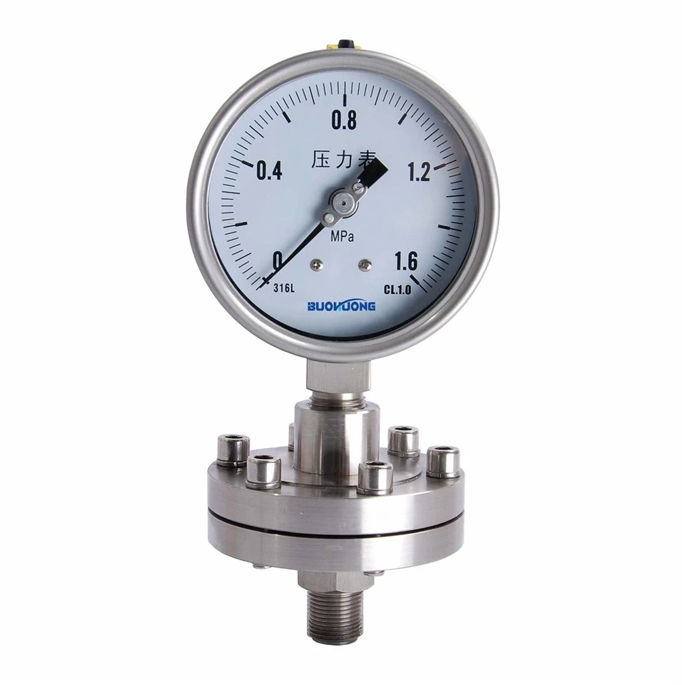 Threaded Flange Diaphragm Seal Pressure Gauge price Threaded Flange Diaphragm Seal Pressure Gauge price