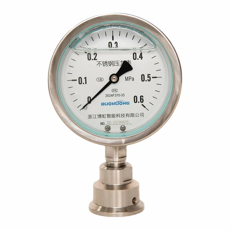 Threaded Flange Diaphragm Seal Pressure Gauge high quality Threaded Flange Diaphragm Seal Pressure Gauge high quality